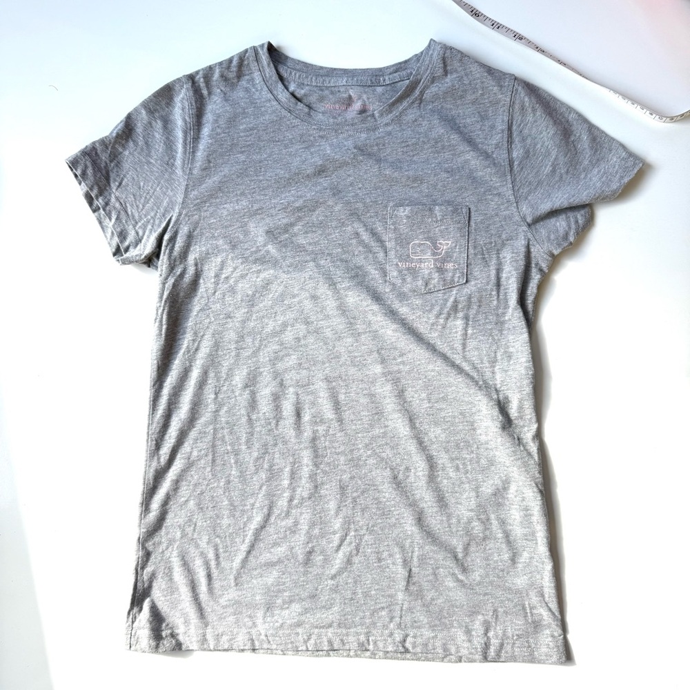 Vineyard Vines Gray Short Sleeve Tee, XS